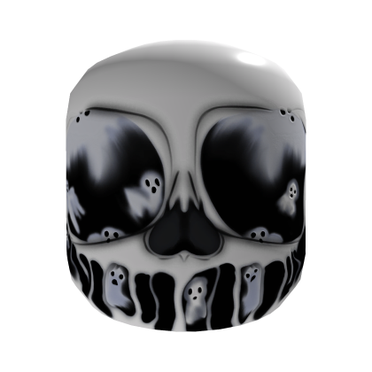 Skeleton Ghost Halloween Face Roblox item