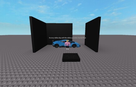 its roblox  day bro