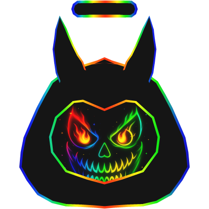 Rainbow Cartoony Hood