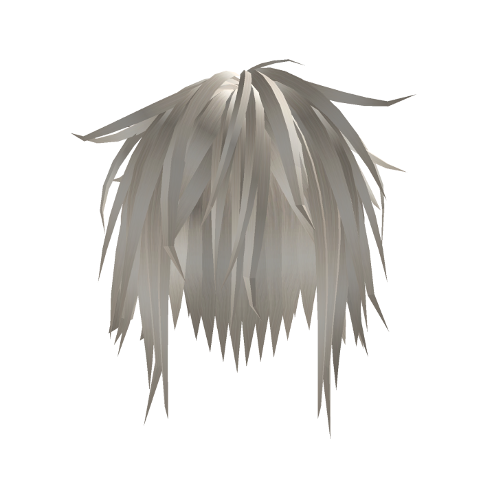 Cream Messy Wolf Cut Vkei Spiky emo Hair