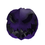 Purple Spooky Pumpkin