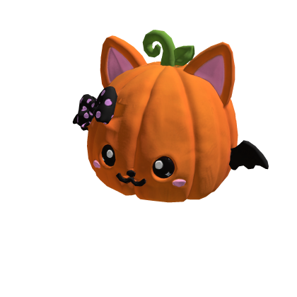 Cute Pumpkin Cat Hat Kawaii Halloween Kitty Bow