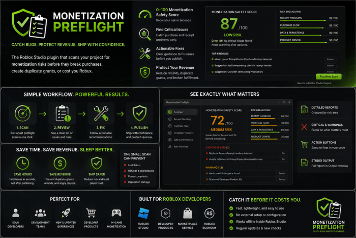 Monetization Preflight - Revenue Safety Scanner preview 1