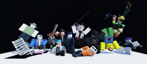 Some Poses of my Avatars and Friends ._.
