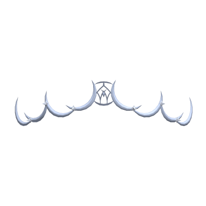 Silver Lunar Crown Roblox item