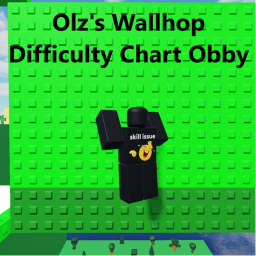 Olz's Wallhop Difficulty Chart Obby