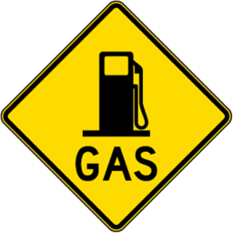 Be in a Gas Station