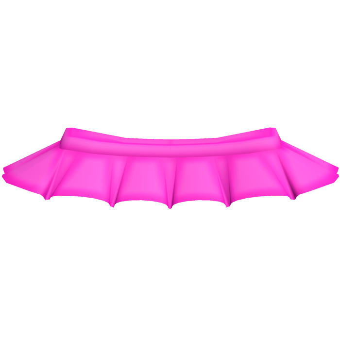 Cutesy Hot Pink Simple Kawaii Pleated Miniskirt