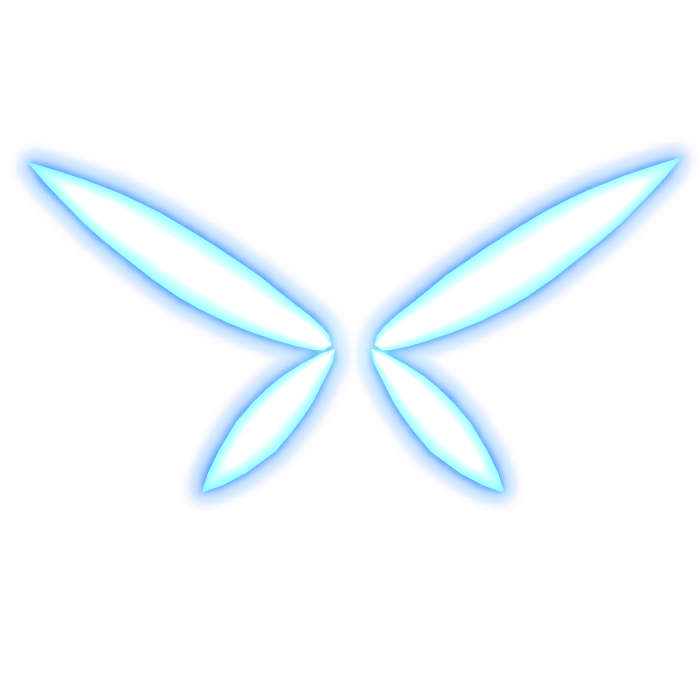 Blue Ramiris Pixie Wings