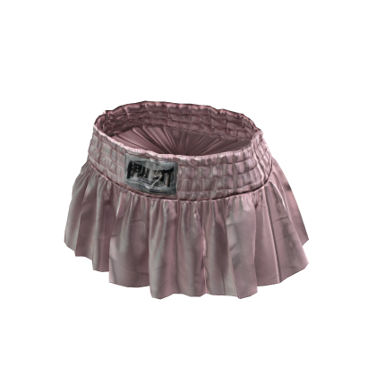 Satin Boxer Skirt