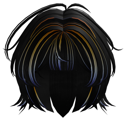 Fluffy Aroace Layered Bob Roblox item
