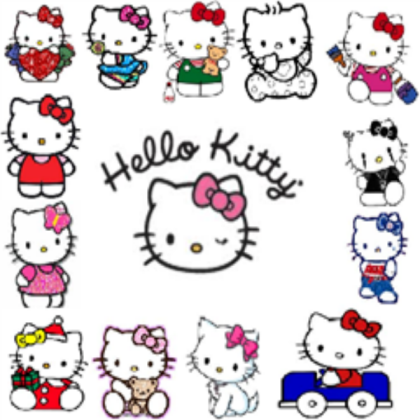 For "Hello Kitty Fan Club" Roblox decal