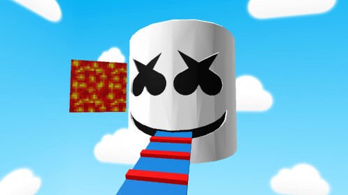 Escape Marshmello Obby Parkour!