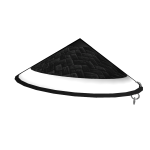 Black Aura Samurai Hat