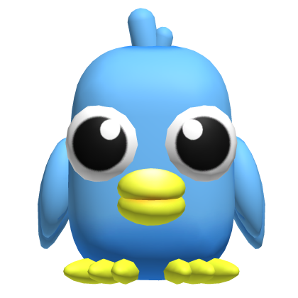 Blue Bird Head