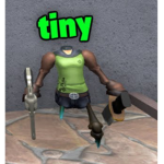 The tiny men