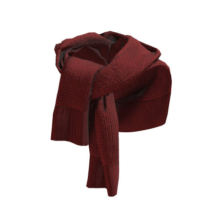 Preppy Tied Knit Shoulder Sweater Dark Red