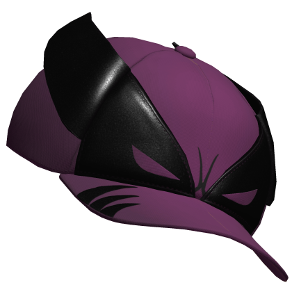 Purple Backwards Wolverine Cap Roblox item