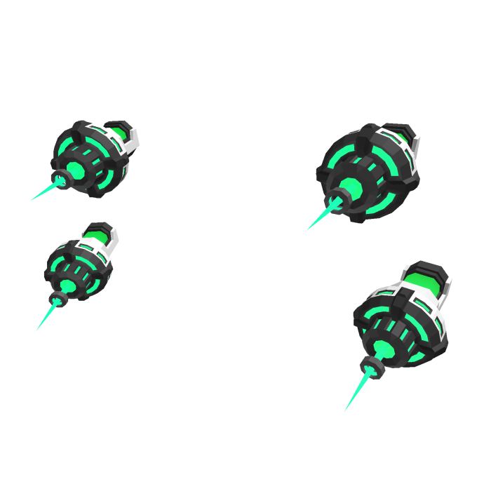 Floating Plasma Turrets