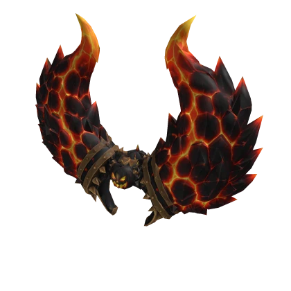 Volcano King Horns Roblox item render