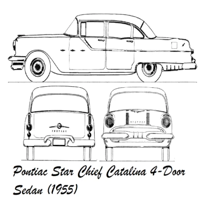 Pon Star chief doors sedan blueprint
