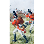 The 1700s red coats