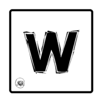 W. Logo test Roblox decal