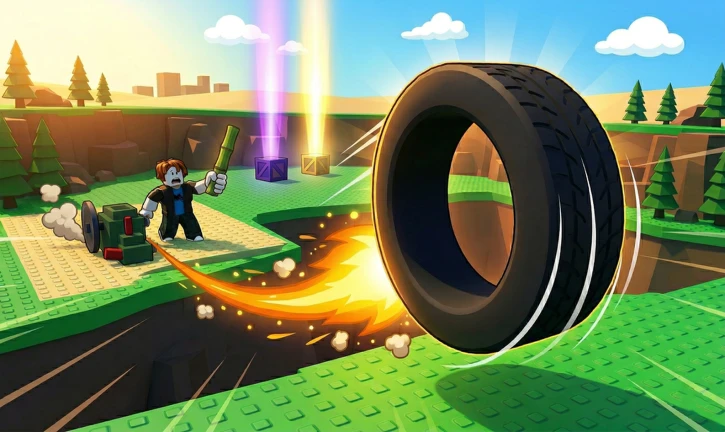 [レース] タイヤを発射する