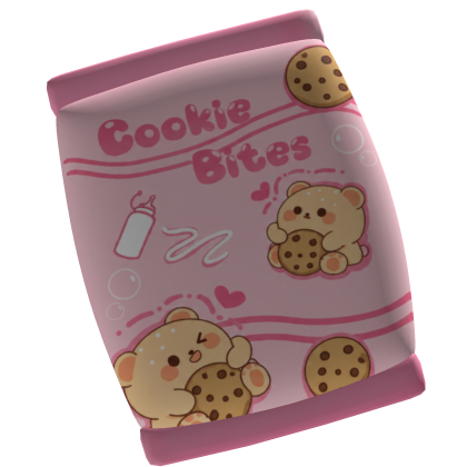 Kawaii Cookie Bites Pink Roblox item