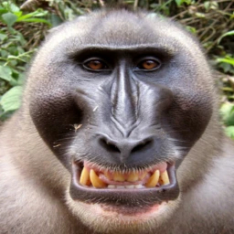 monkey painting icon