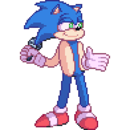 Pixel Sonic (Tails Gets Trolled) (JoaDash) Roblox decal