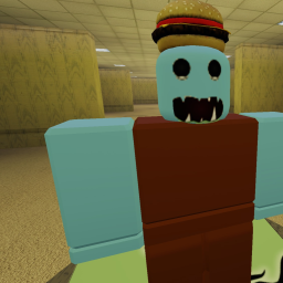 backrooms with zombies and guns