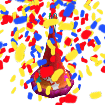Magical Confetti Birthday Hat