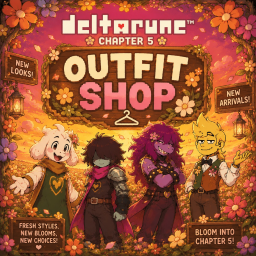 🌟 DELTARUNE CHAPTER 5 Outfit Shop [R15/R6]
