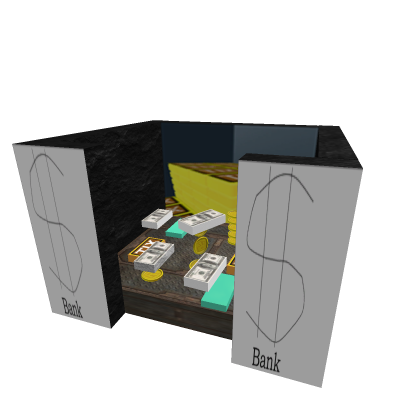 bank with money in it #2