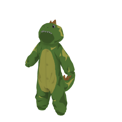 Dino Suit Onesie thumbnail