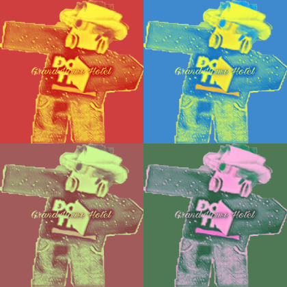 Grand House Hotel Pop Art Roblox decal