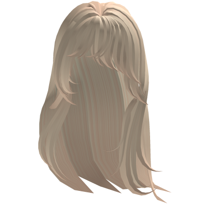 ♡ | Long Flowy Emo Hair (Blonde) Roblox item