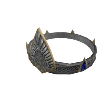 Platinum and Sapphire Circlet of the Elven King