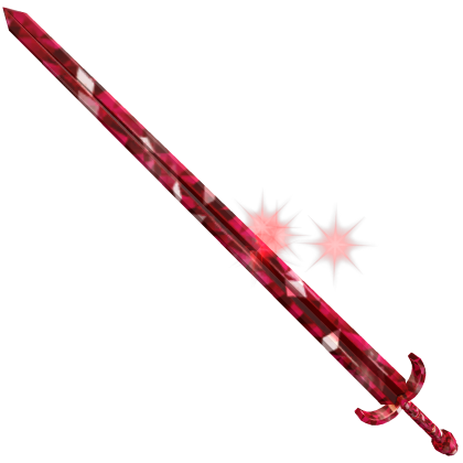 Red Sparkle Time Claymore
