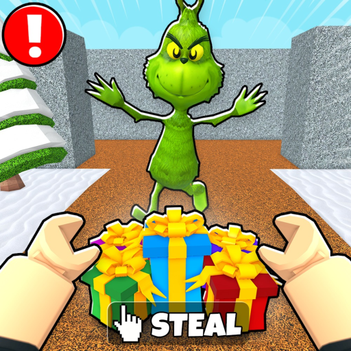 Steal Gifts From Grinch official Roblox game thumbnail