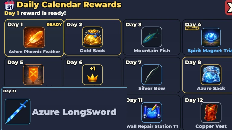 NEW DAILY REWARDS! ⭐🗓️