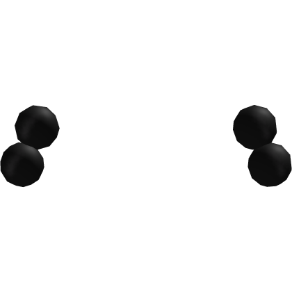 Cutie Black Hair Bobbles Roblox item