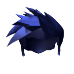 Beautiful Midnight Blue Hair