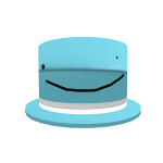 Blue Smile Tophat
