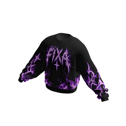 Sudadera Fixa Fire Morado