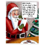 Funny Santa
