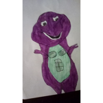 Lily's Friend Group (with Barney the dinosaur)