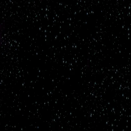 Dark starfield