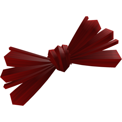 🕸️๋. ⭑ Mourning Scene Bow || Red